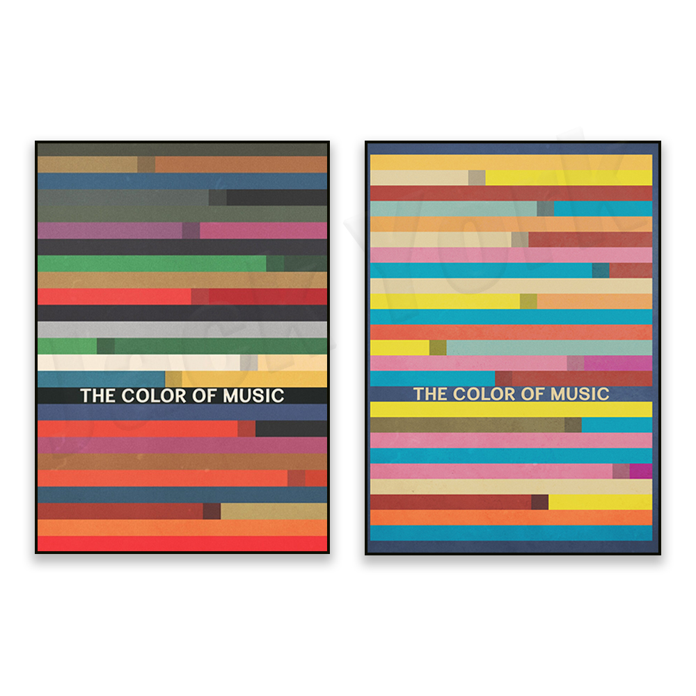 Home Office York - พิมพ์อัลบั้มแจ๊ส, โปสเตอร์ Bauhaus, โปสเตอร์มินิมอลศิลปะสมัยใหม่ในช่วงกลางศตวรรษ, การตกแต่งผนังบ้านห้องนั่งเล่นสํานักงานหรือ