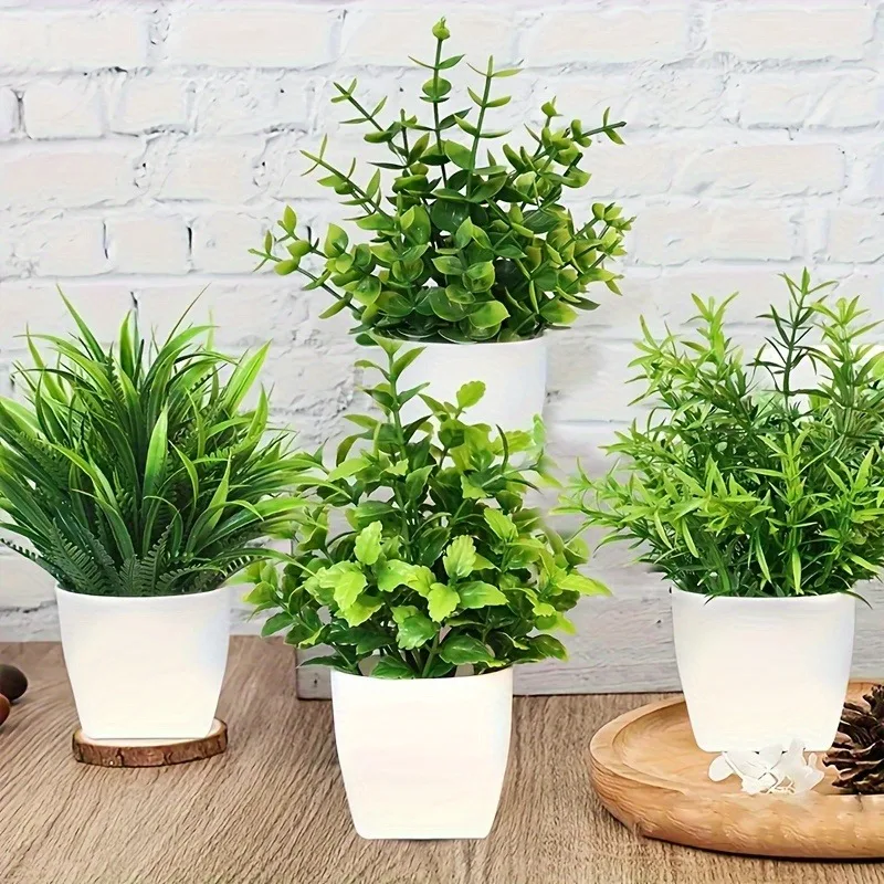 Plant Desk Mini - ขายส่ง OEM/ODM ประดิษฐ์ Mini Potted พืชปลอมพ่น