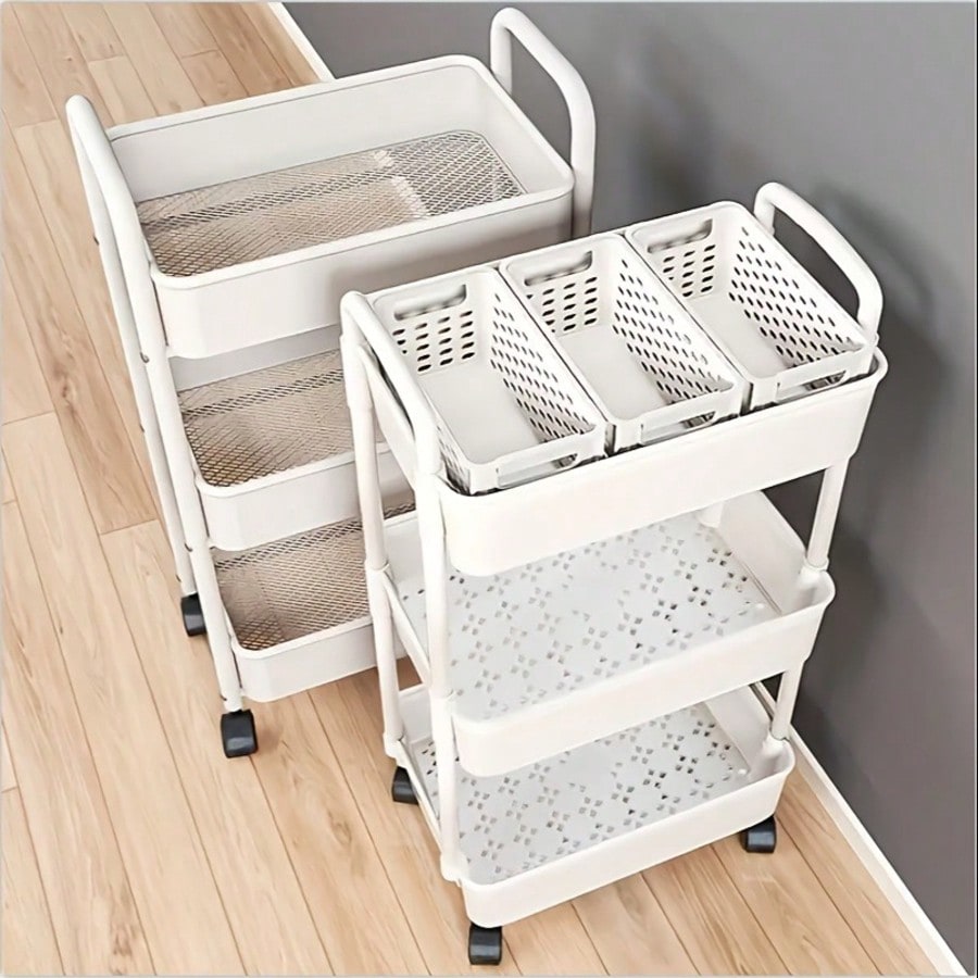 รถเข็นอเนกประสงค์ 3 ชั้นพร้อมล - Rolling File Cart บทวิจารณ์และราคา