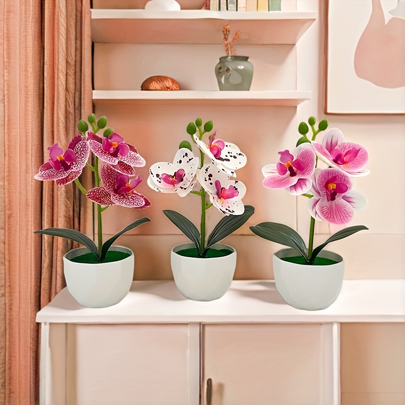 ดอกกล้วยไม้ฟาแลนนอปซิสประดิษฐ์ - Plant Desk Mini บทวิจารณ์และราคา