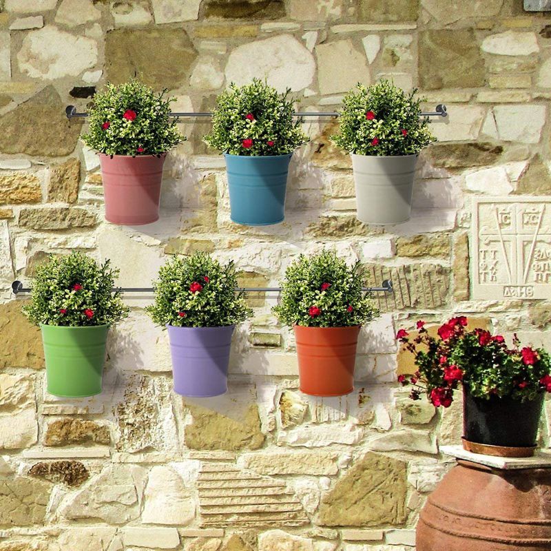 12Pcs Planter สำหรับดอกไม้ Min - Plant Desk Mini บทวิจารณ์และราคา