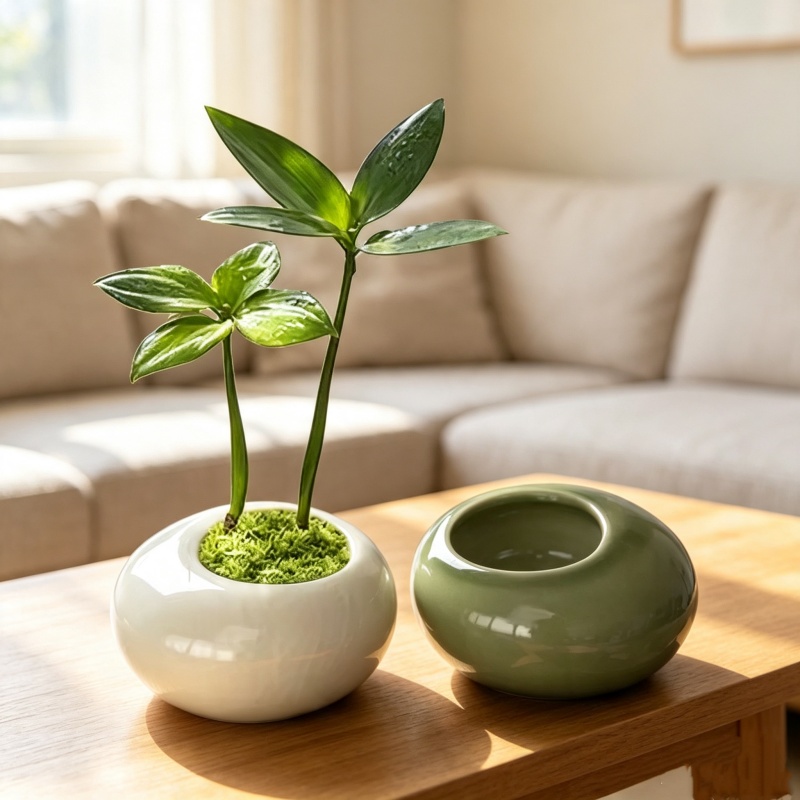 กระถางต้นไม้เคลือบเงาแบบมินิไอ - Plant Desk Mini บทวิจารณ์และราคา