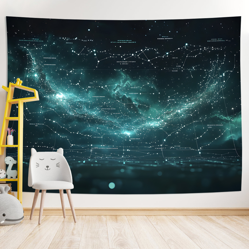 ผ้าฉากหลัง Starry Night - เหมา - Home Office Backdrop บทวิจารณ์และราคา
