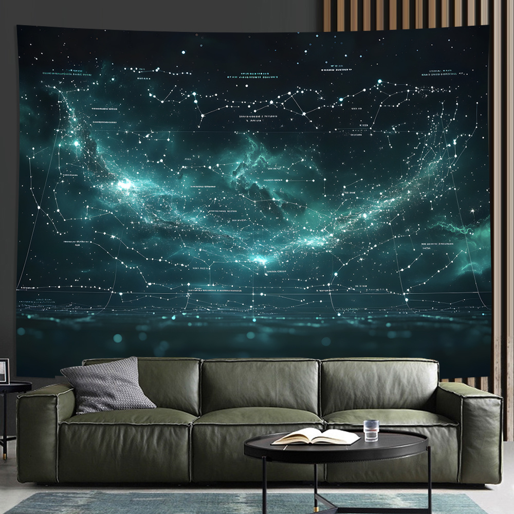 ผ้าฉากหลัง Starry Night - เหมา - Home Office Backdrop บทวิจารณ์และราคา
