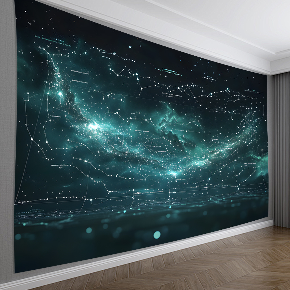 ผ้าฉากหลัง Starry Night - เหมา - Home Office Backdrop บทวิจารณ์และราคา
