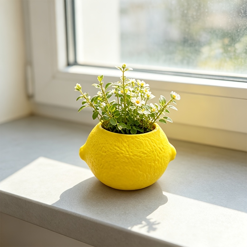 กระถางต้นไม้รูปทรงมะนาวสำหรับต - Plant Desk Mini บทวิจารณ์และราคา