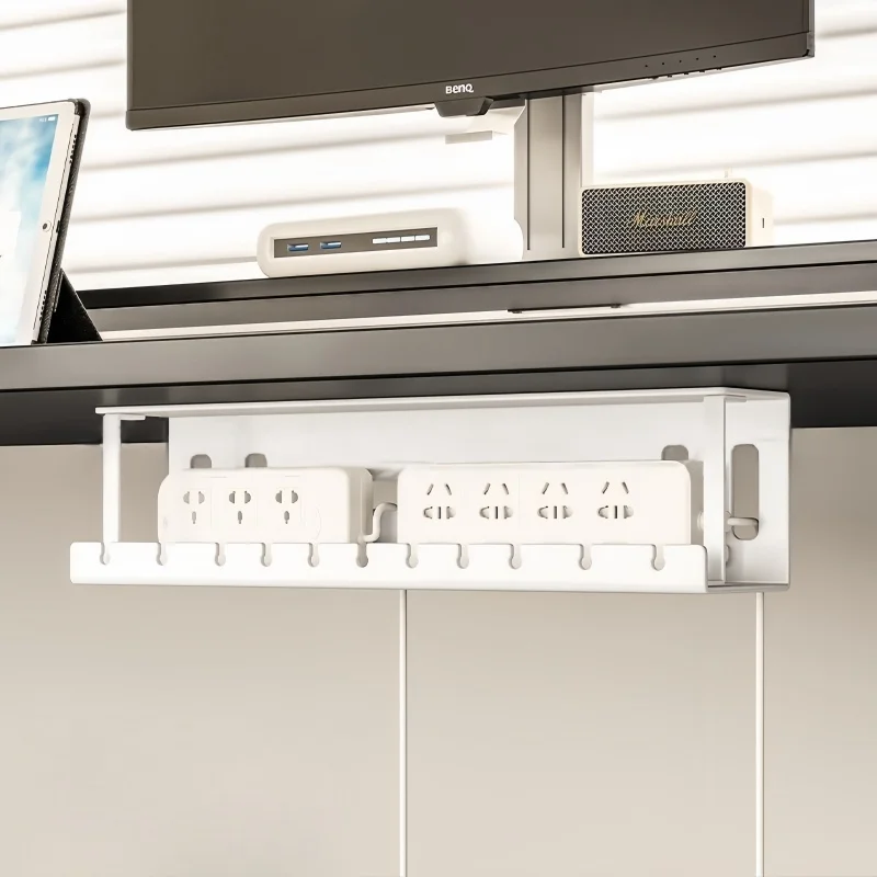 ใต้โต๊ะ การจัดการสายเคเบิล ถาด - Power Strip Desk บทวิจารณ์และราคา