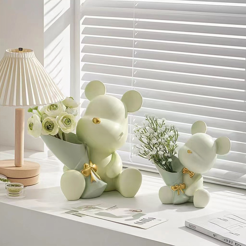 แจกันหมีน้อยน่ารัก แจกันหมีน้อ - Plant Desk Mini บทวิจารณ์และราคา