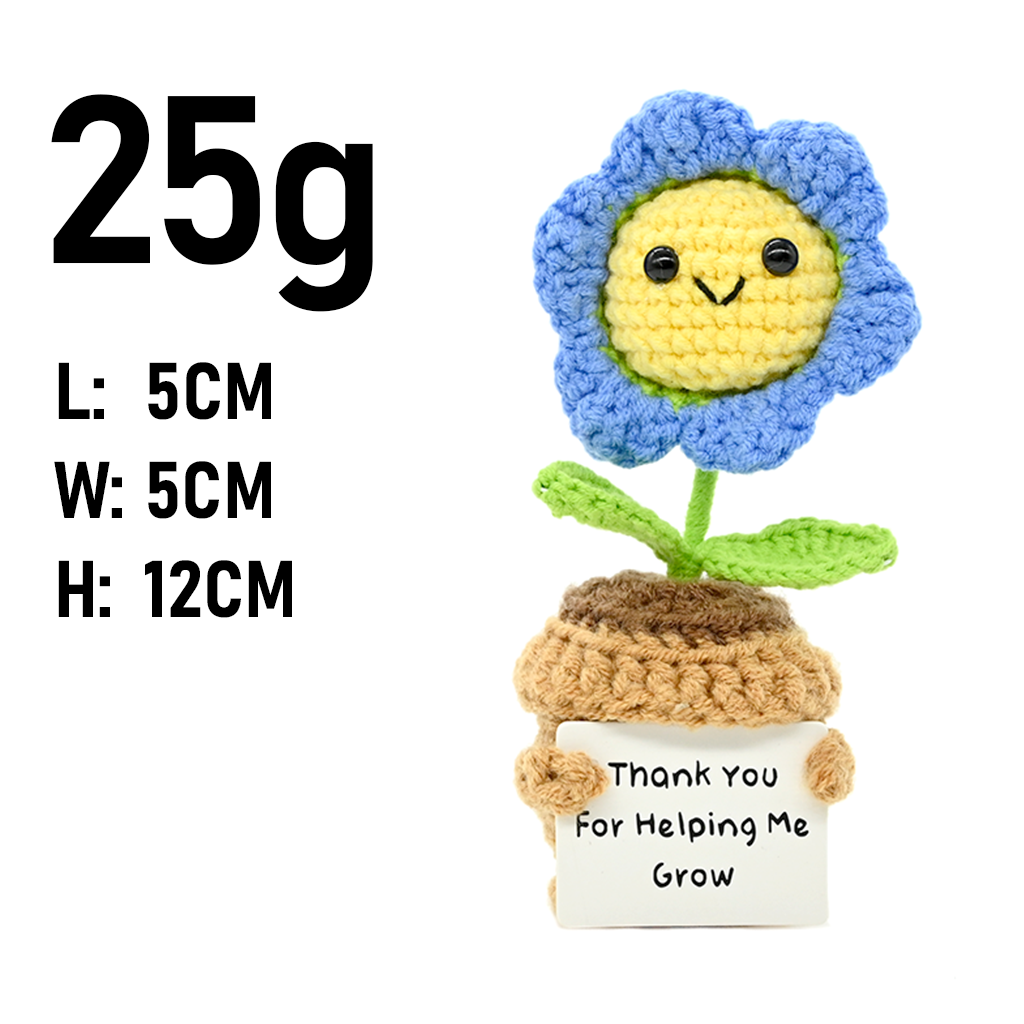 ตุ๊กตาถักโครเชต์รูปดอกทานตะวัน - Plant Desk Mini บทวิจารณ์และราคา