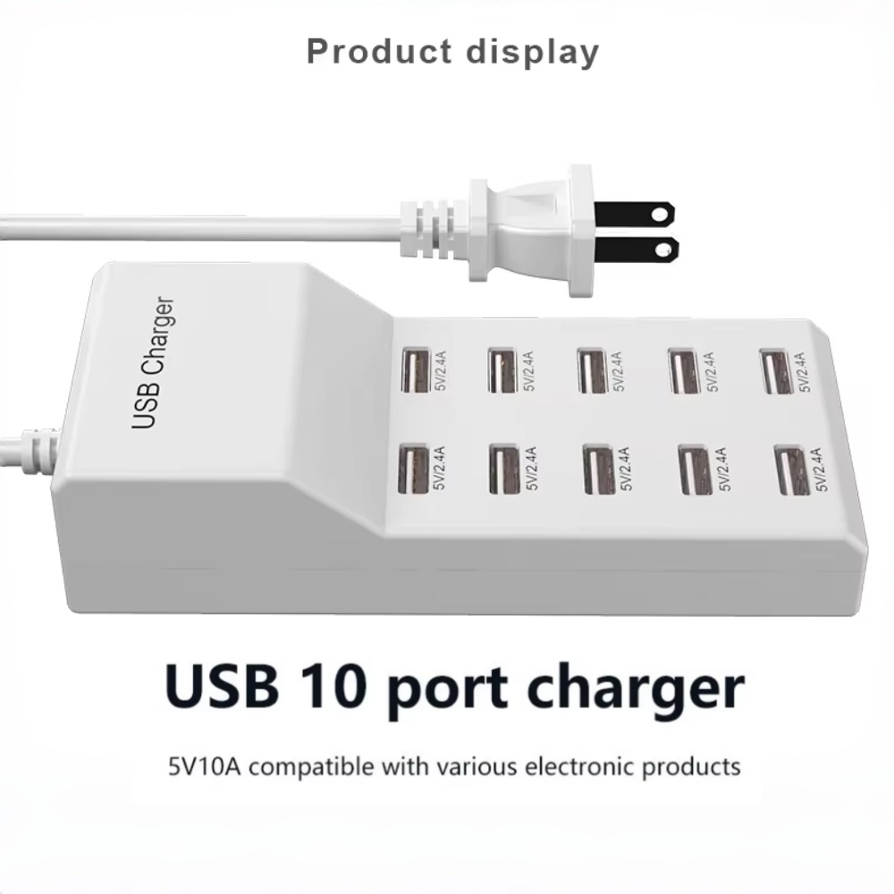 ฮับ USB 10 พอร์ต ชาร์จเร็ว อะแ - Home Office In Uk บทวิจารณ์และราคา