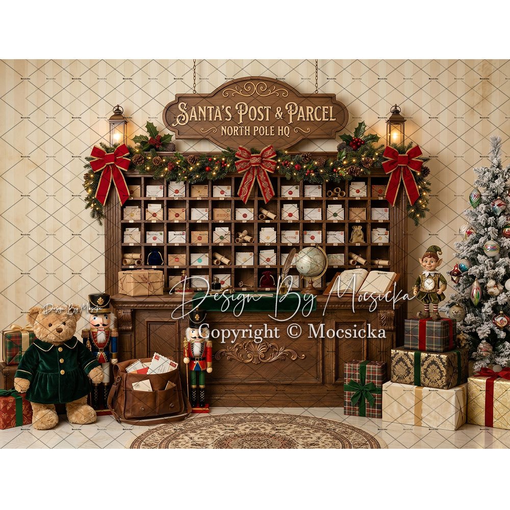 โมซซิกก้าคริสต์มาส โพสต์ออฟฟิศ - Home Office Backdrop บทวิจารณ์และราคา