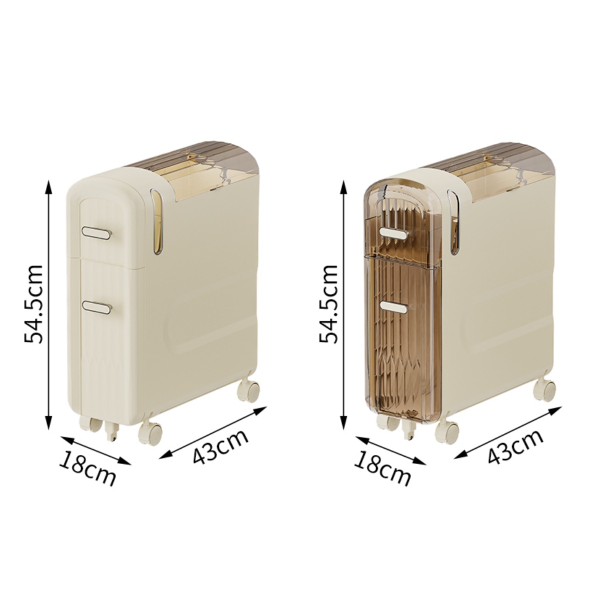 ตู้ลิ้นชักแบบมีล้อเลื่อน 4 ชั้ - Rolling File Cart บทวิจารณ์และราคา